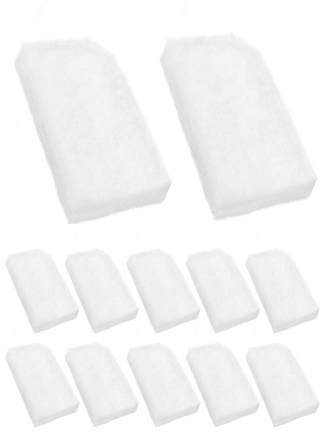 HCLSY 12 Pack Water Polishing Pads Fit for 306/307 406/407 Canister Filter Media Aquarium Filter Pad, A244A1 Mechanical Filter Media for Aquariums Compatible with Fluval Quick-Clear - Image 1